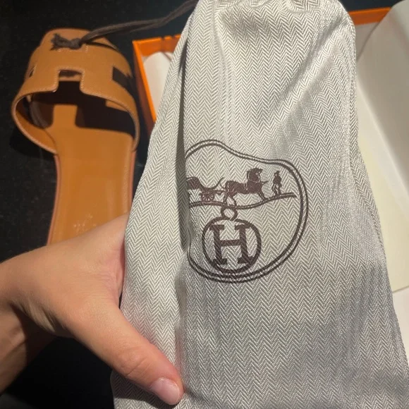 Tan H Women's Sandals - Picture 3 of 4